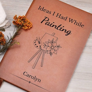 Personalized Journal for Painter - Gift for Painter, Gift for an Artist, Art Teacher Thank you Gift, Appreciation Gift, Painter Notebook