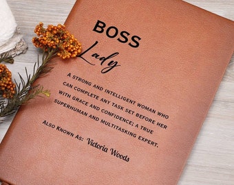 Boss Lady Journal, Boss Day Gift For Women, Gifts For Boss Female, Boss Gift For Women, Gift for Manager, Corporate Gifts Boss Gifts For Her