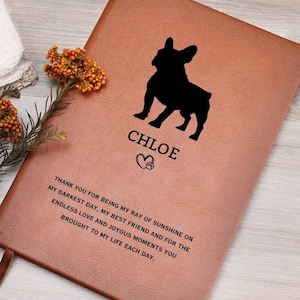Memorial Journal, Dog remembrance gift, Dog sympathy gift, Loss of dog gift, Dog passing away gift, Dog loss sympathy gift Pet sympathy gift