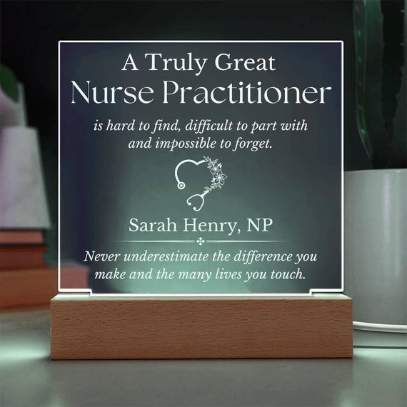 Personalized Nurse Practitioner Sign, Nurse Practitioner Graduation Gifts, Gifts for Nurse Practitioner, Nurse Practitioner Appreciation, NP