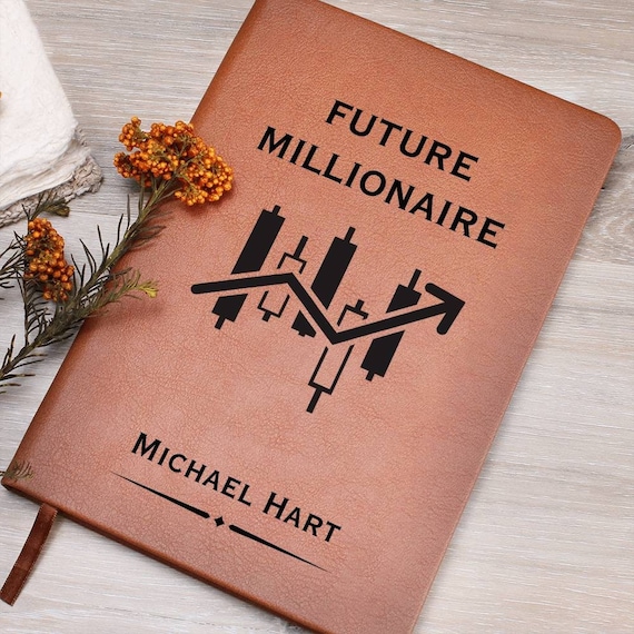 Future Millionaire Trading Journal - Personalized Day Trader Notebook, Cryptocurrency, Stock Broker Gift, Stock Market, Broker, Bull Market