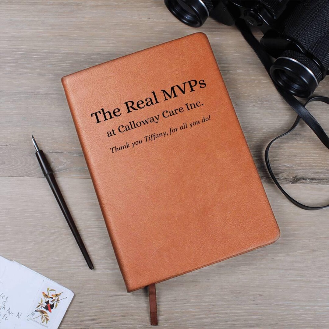 Best Team Journal, Personalized Office Notebook Appreciation Gift for ...