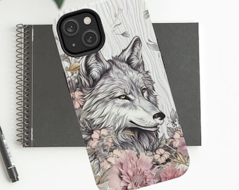 Wolf Phone Case, Animal Phone Case, Wolf iPhone Tough Case, iPhone 14 Case, iPhone 14 Pro Max Case, iPhone 13 Pro Max, iPhone 12 Pro