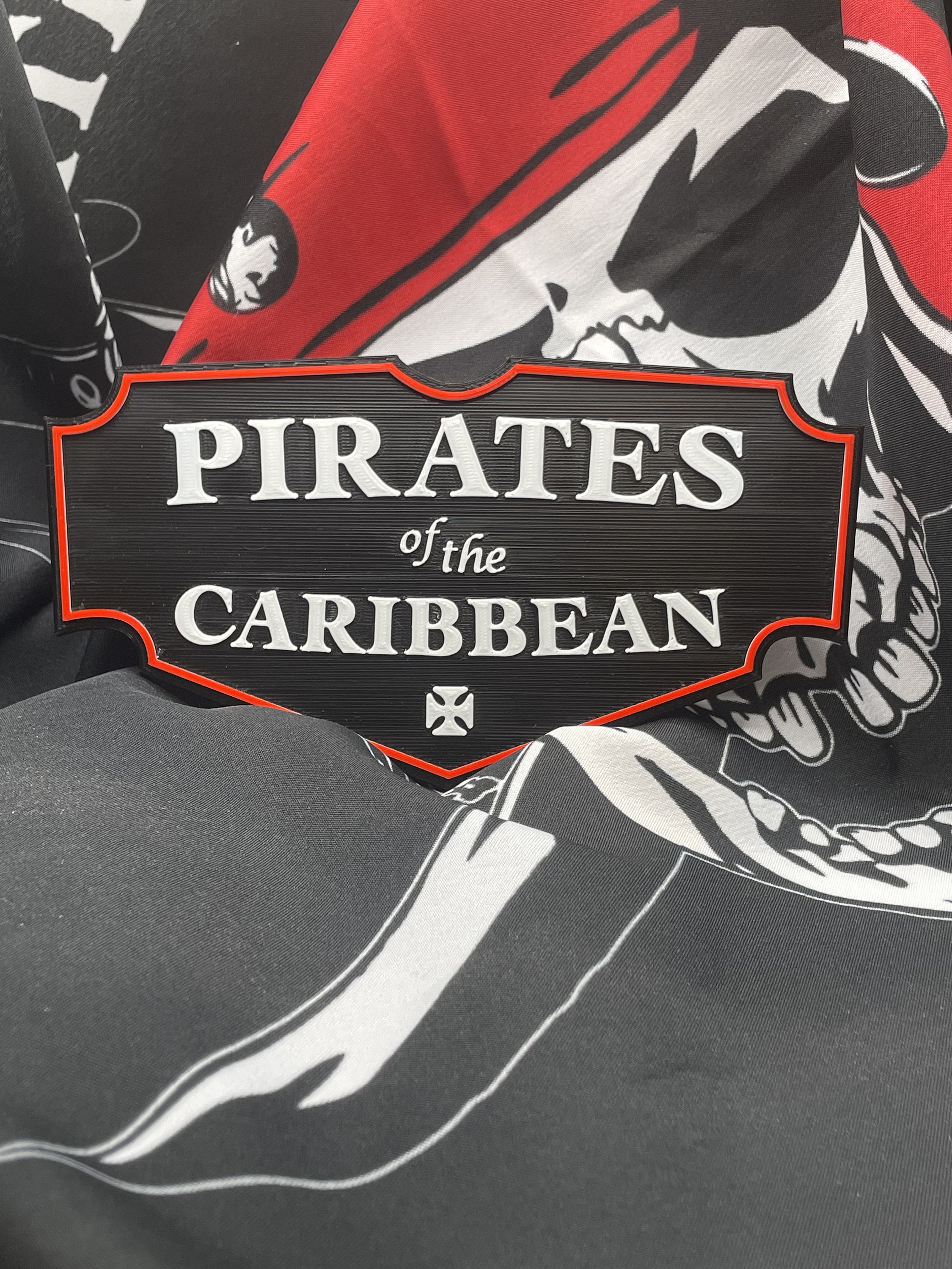 Pirates of the Caribbean Ride Inspired 3D Printed Sign Plaque - Etsy