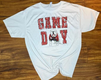 Georgia Game Day Sublimated Short or Long Sleeve| Georgia| Bulldog|Dawgs| Football| Georgia Football| Georgia Basketball| Georgia Baseball