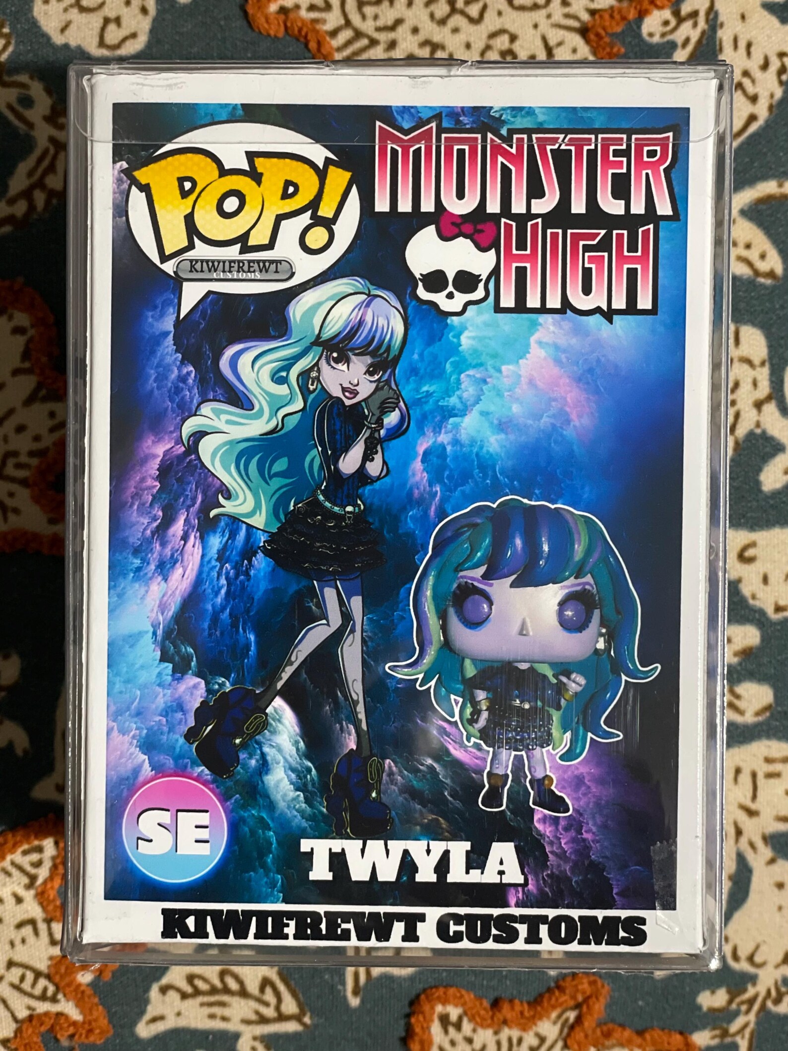 Custom Pop Vinyl Monster High Twyla Unofficial Etsy