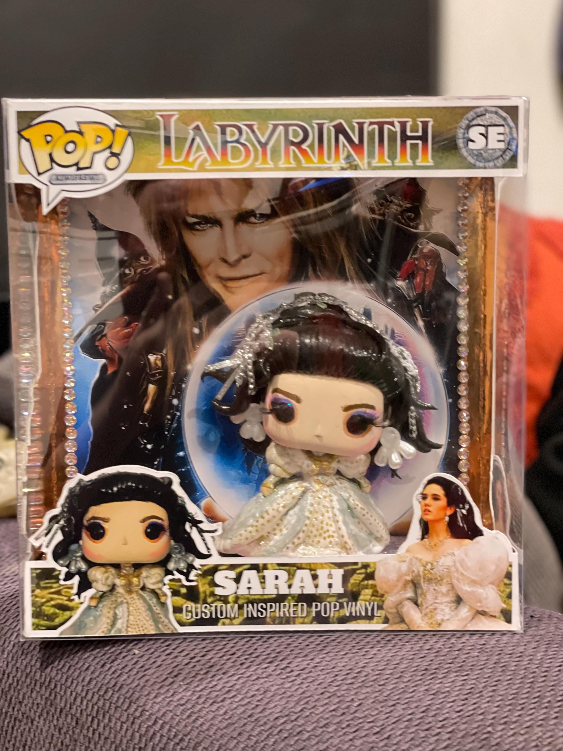 Sarah - Labyrinth - Custom Pop Vinyl *unofficial* ONLY ONE - Etsy