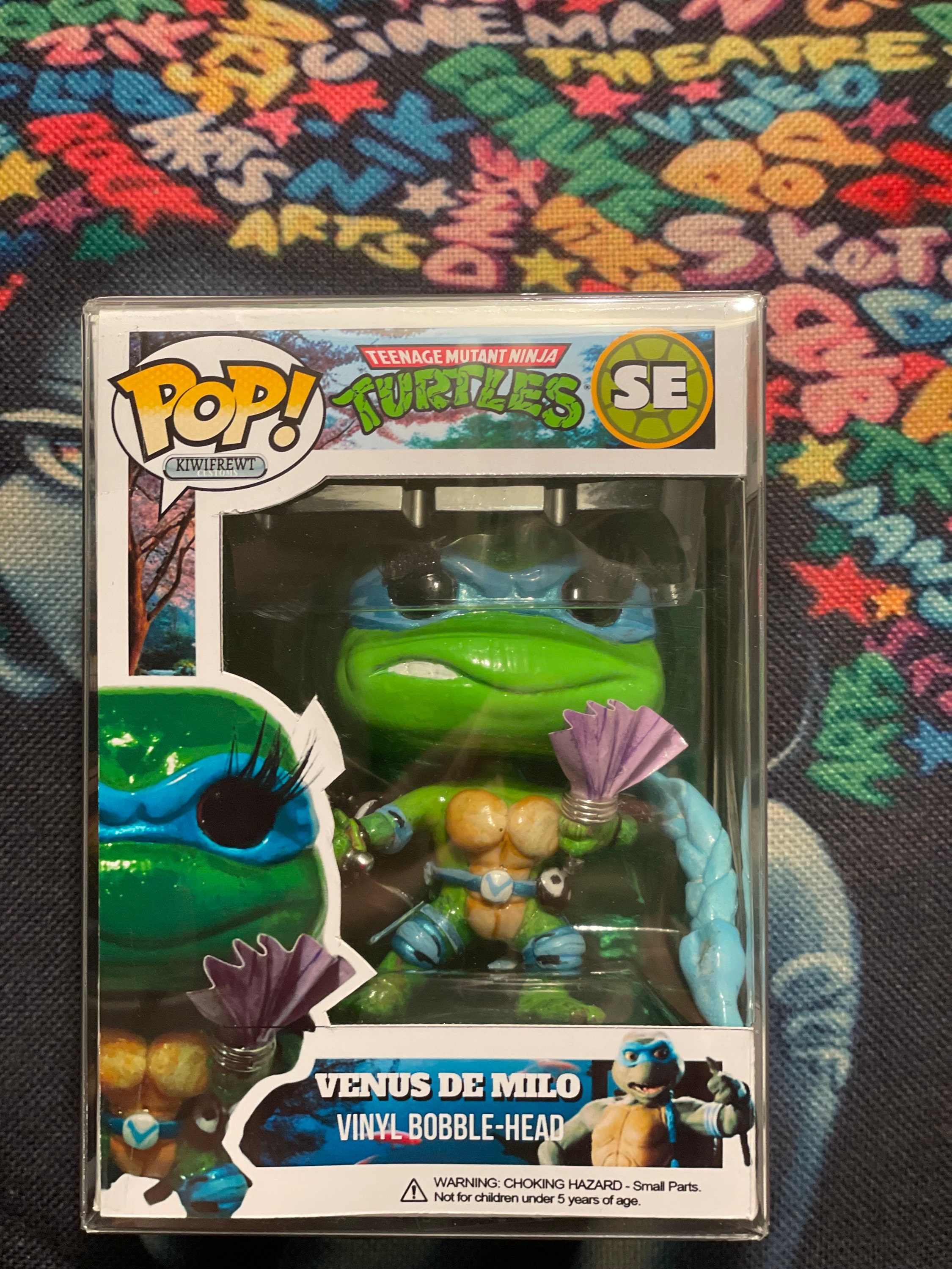 Teenage Mutant Ninja Turtles - Venus De Milo - Custom Pop Vinyl  *unofficial* - Etsy, image size:2250x3000