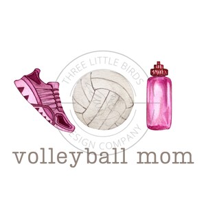 Volleyball Mom PNG, sublimation, volleyball mom shirt, watercolor volleyball, watercolor volleyball mom shirt, digital download