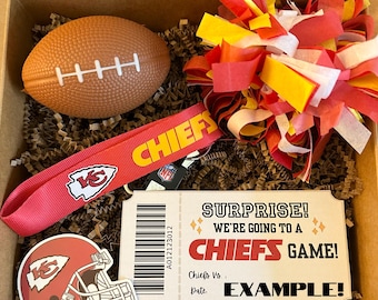NFL Game Gift, Surprise Game Day Gift, NFL Gift Box, Boys Football Gift, NFL Surprise Gift Box