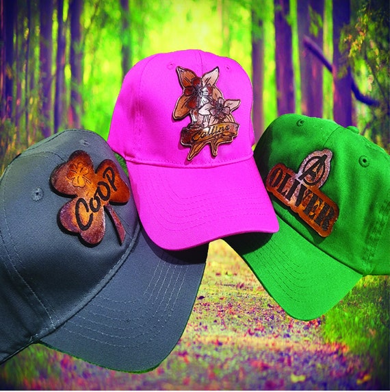 Custom Leather Patch Youth Hat: Personalized Kids Fashion