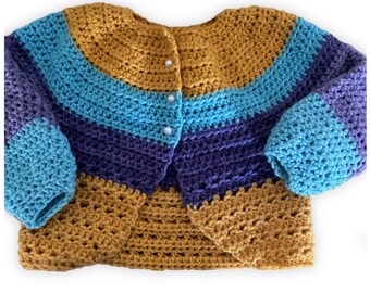 Crochet Baby Cardigan