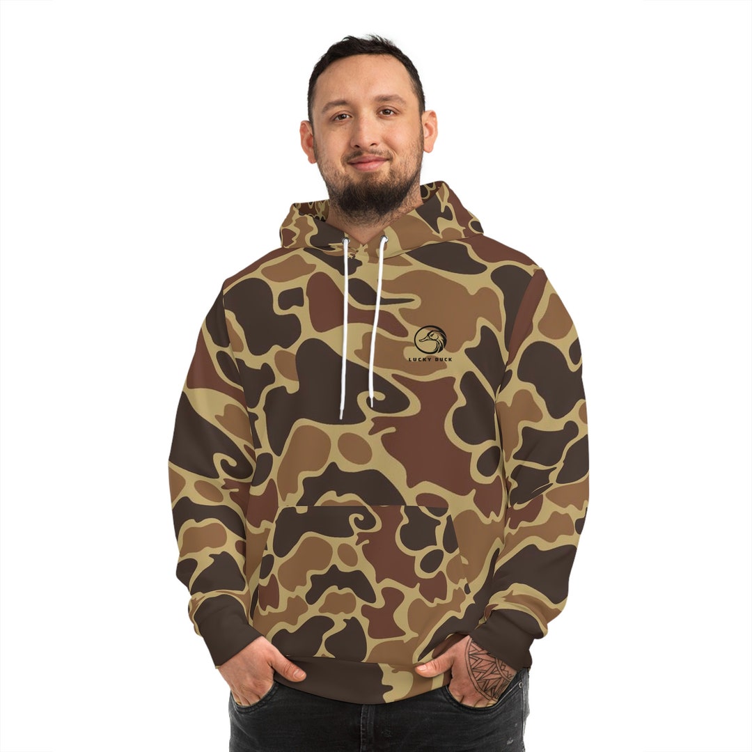 Old School Duck Camo Hoodie Etsy