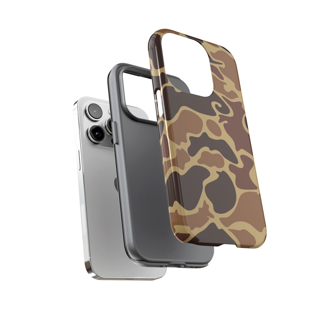 Old School Duck Camo Tough Phone Case Etsy