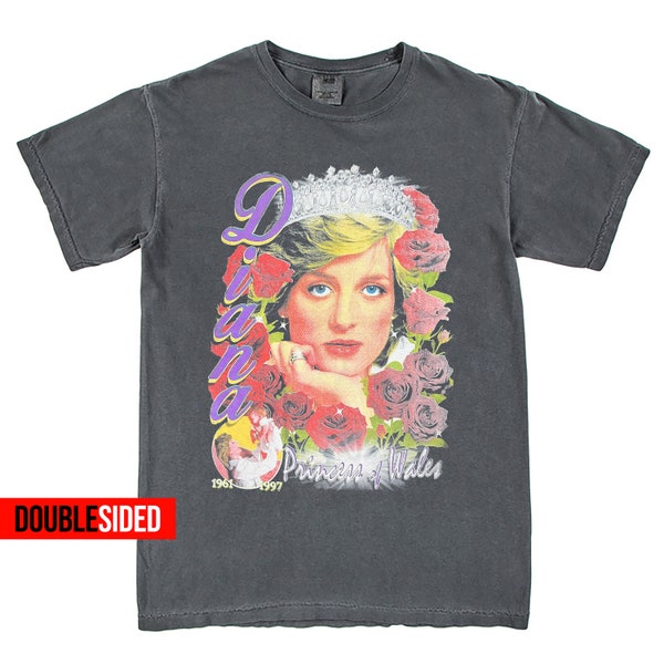 New Rare Princess Diana Like A Candle In The Wind Retro Unisex T-Shirt Doublesided Vintage Style