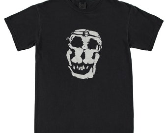 New Rare Human Skull Art Salvador Dali Surrealism Retro Unisex T-Shirt Vintage Style