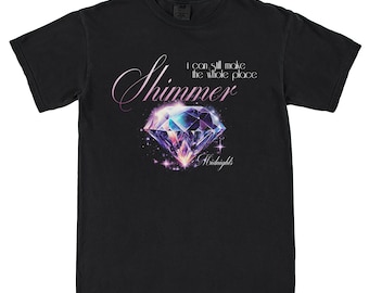 New Midnights Shirt, I Can Still Make The Whole Place Shimmer, Swift Shirt, Swift Gift, Concert Shirt Retro Unisex T-Shirt Vintage Style