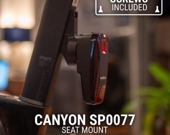 Canyon Aeroad and Grail Seat Post Mount for Garmin Varia / Wahoo Trackr - SP0077, SP0078, SP0096 - CF SL, CFR
