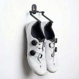 Wall Shoe Rack & Hanger | Wall Mounted Shoe Storage for Cycling Shoes, Trainers and Everyday Shoes