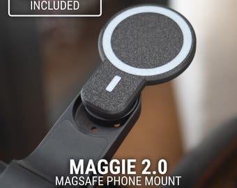 MagSafe-oplaadhouder voor indoortrainer - voor Apple MagSafe-oplader op Garmin of Wahoo - lange Zwift-sessies
