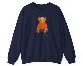 Chicago Bear Rundhalsausschnitt, Sweatshirt, Chicago Bears, Chicago Bears Hoodie, Chicago Football, Chicago Bears Sweatshirt