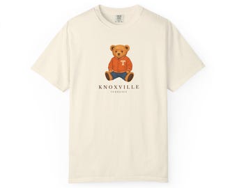 Tennessee Vintage Bear Tee, College Football, Knoxville, College-Bekleidung, Unisex Grafik-T-Shirt, Tennessee Football