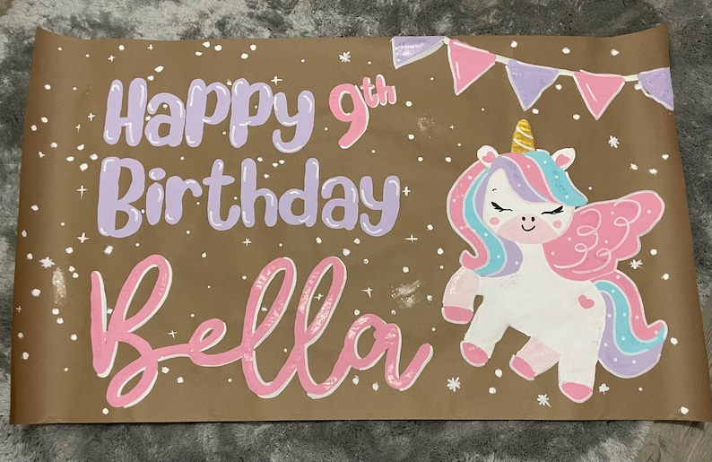 Custom Hand Painted Banners image 1