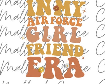 Airforce Girlfriend Era SVG