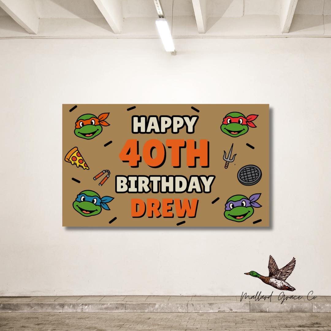 Inviti Di Compleanno Delle Tartarughe Ninja Da Stampare - Foto 8