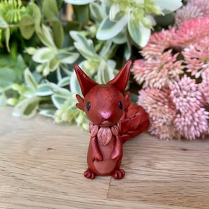 Eichhörnchen Figur aus Polymer Clay