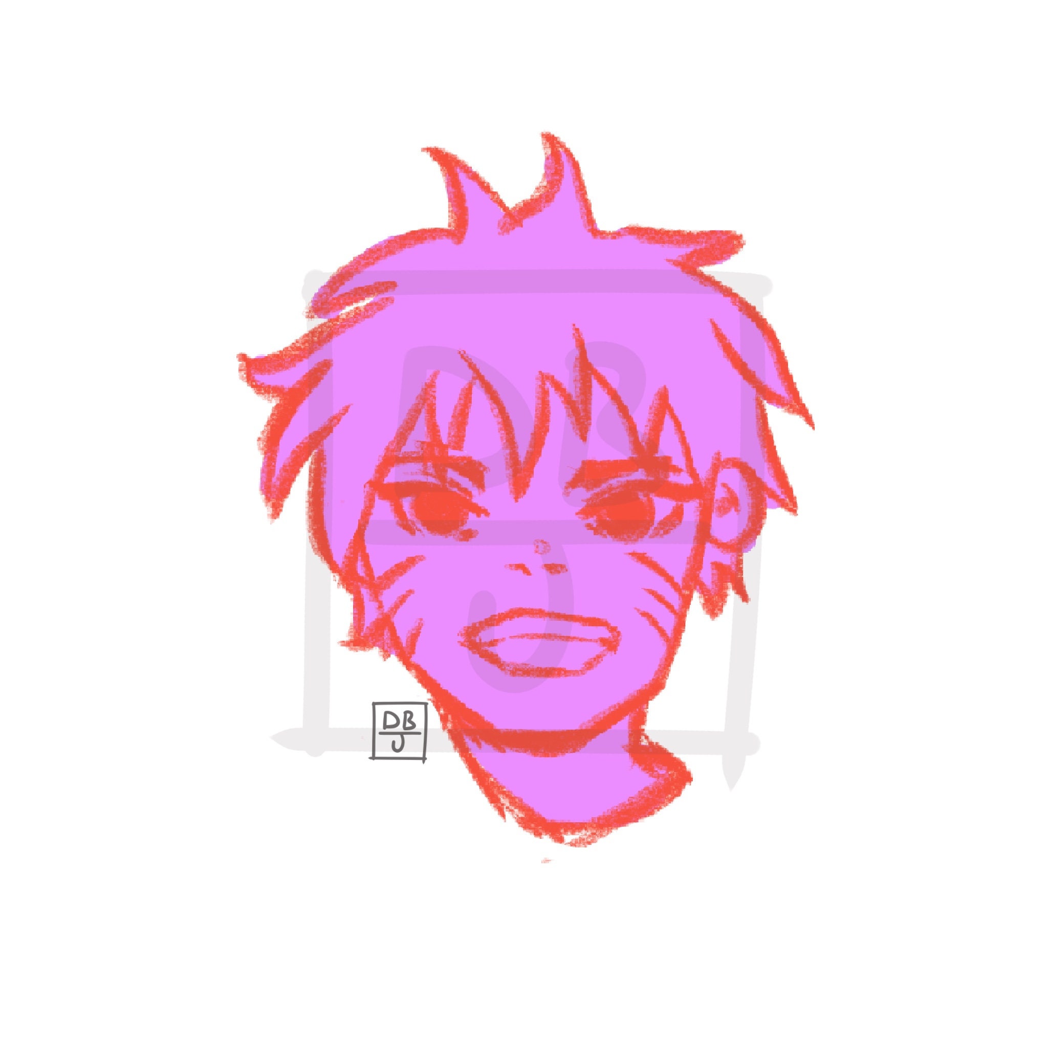 Naruto Coloured Print Etsy