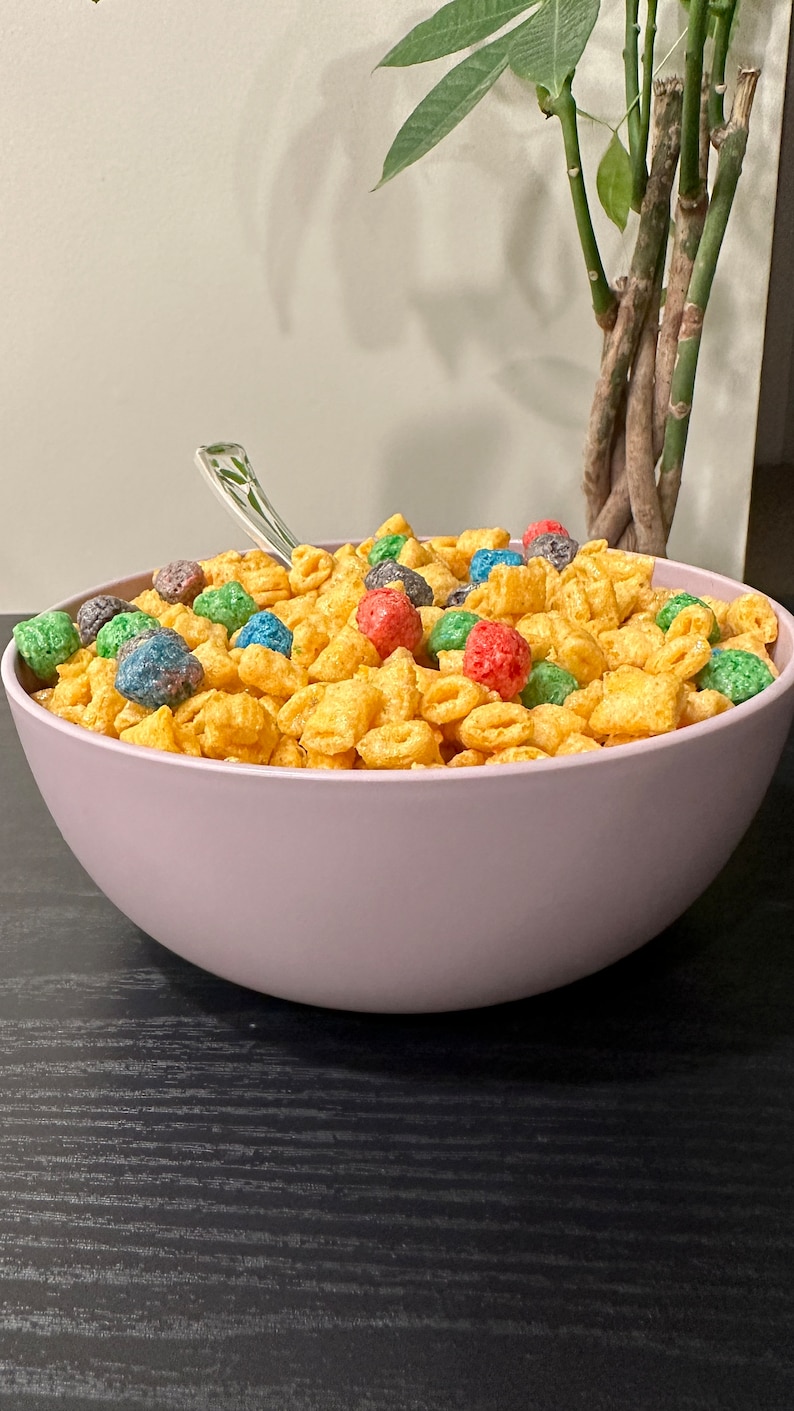 Cereal Bowl Wall Decor Purple Captain Crunch Etsy