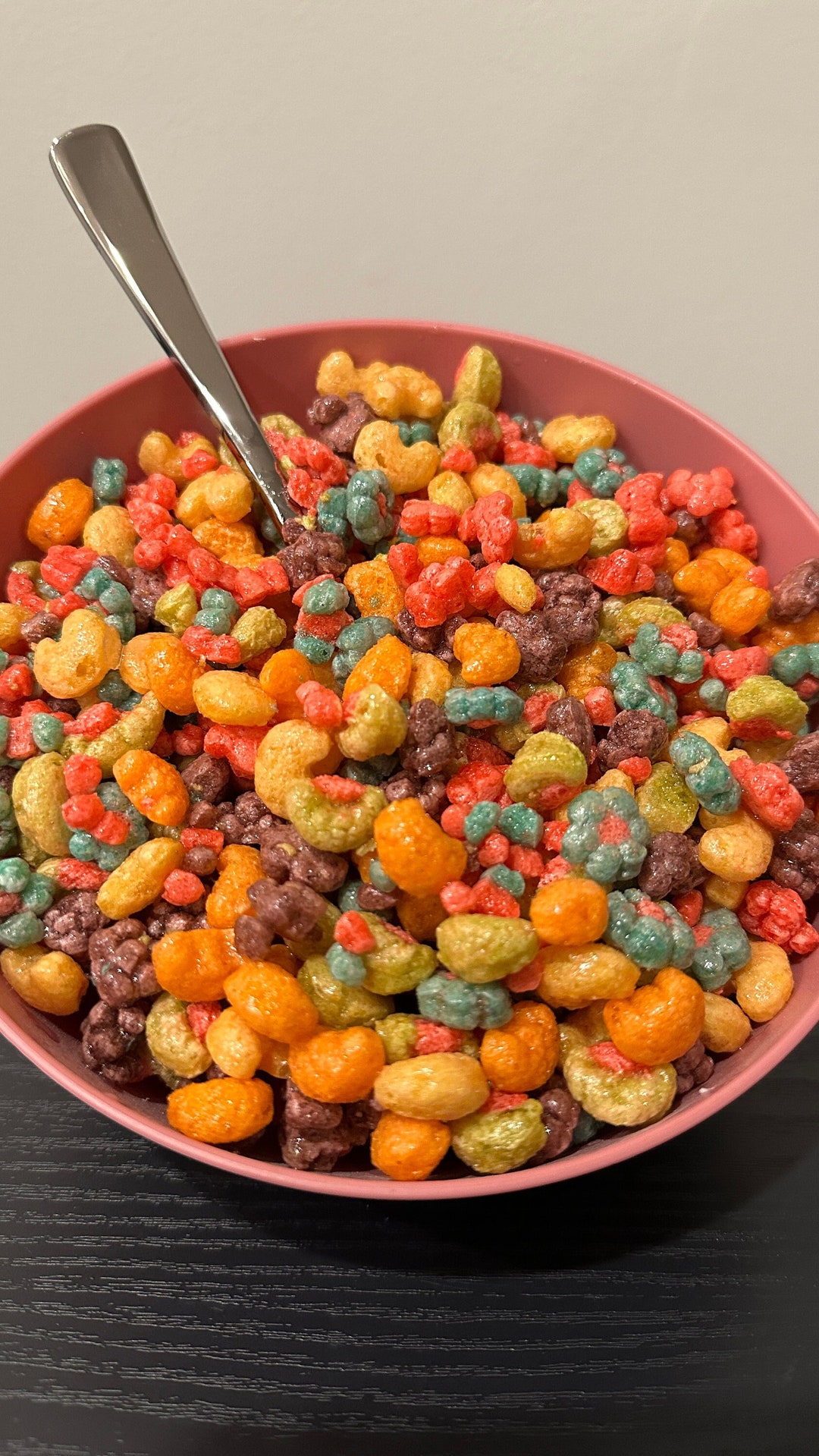 Cereal Bowl Wall Decor Pink Trix Etsy