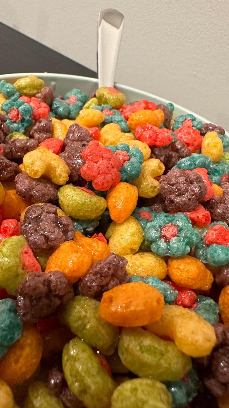 Cereal Bowl Wall Decor Mint Trix Etsy