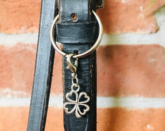 Lucky Four Leaf Clover Bridle Charm -  Perfect addition to your bridle, Fly Veil or bag.