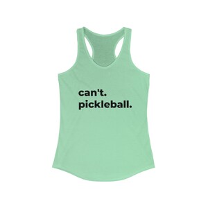 Pickleball Tank top, Women&#39;s Ideal Racerback Tank, Summer Tank, Pickleball Player Gift, Mothers Day gift, Grandmother gift, Dink