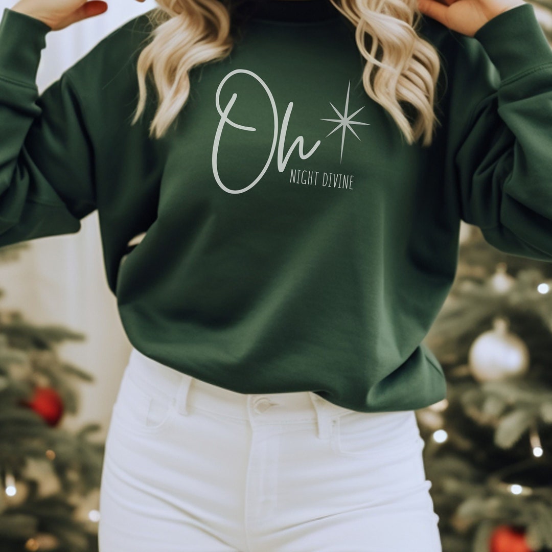 Oh Holy Night Sweatshirt - B the Light Boutique