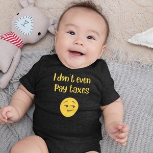 The Freeloader - (baby clothes, baby onesie, bodysuit, boys clothing, funny, newborn, parents, gift)