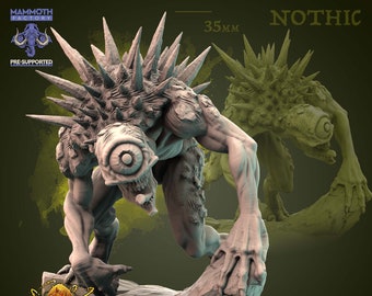 Nothic - 8k Resin Miniature - Mammoth Factory - Temple of Time