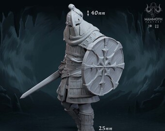 Oathsworn Blades - 8k Resin Miniature - Mammoth Factory - Deephold