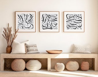 Islamic Wall Art Prints: SubhanAllah, Alhamdulillah, Allahu Akbar (Digital Download)