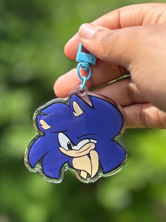 ソニックザヘッジホッグ　アクリルキーホルダー グッズ-キーホルダー】ソニック・ザ・ヘッジホッグ アクリル