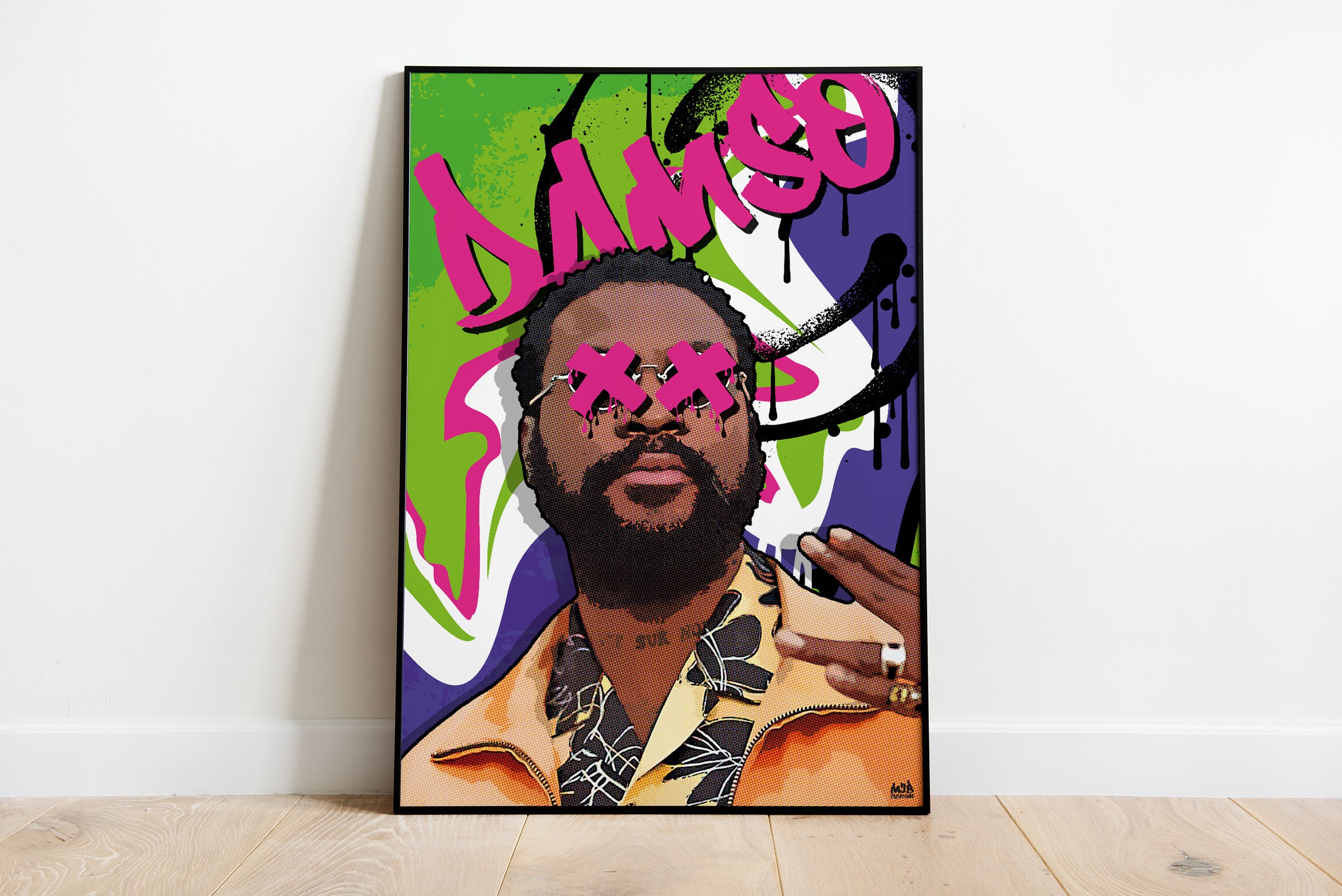 Damso Album Art Board Prints for Sale