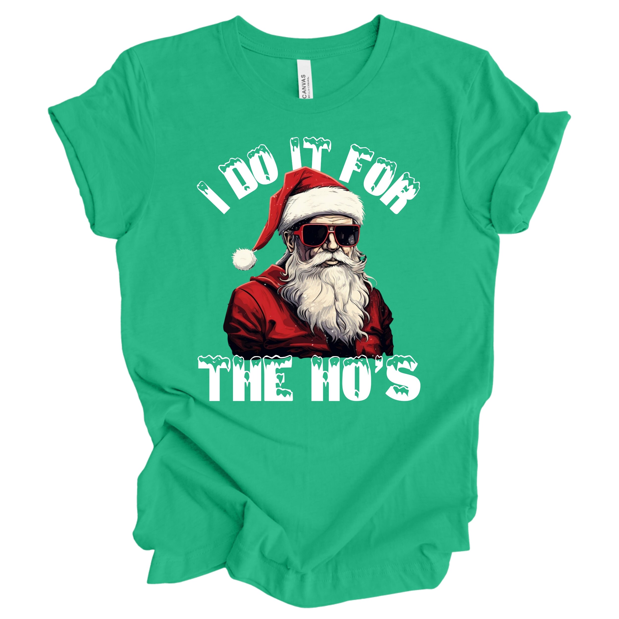 Rude Santa Shirt, Men Funny Christmas Shirt, Funny Christmas T Shirt, Christmas Shirt for Men