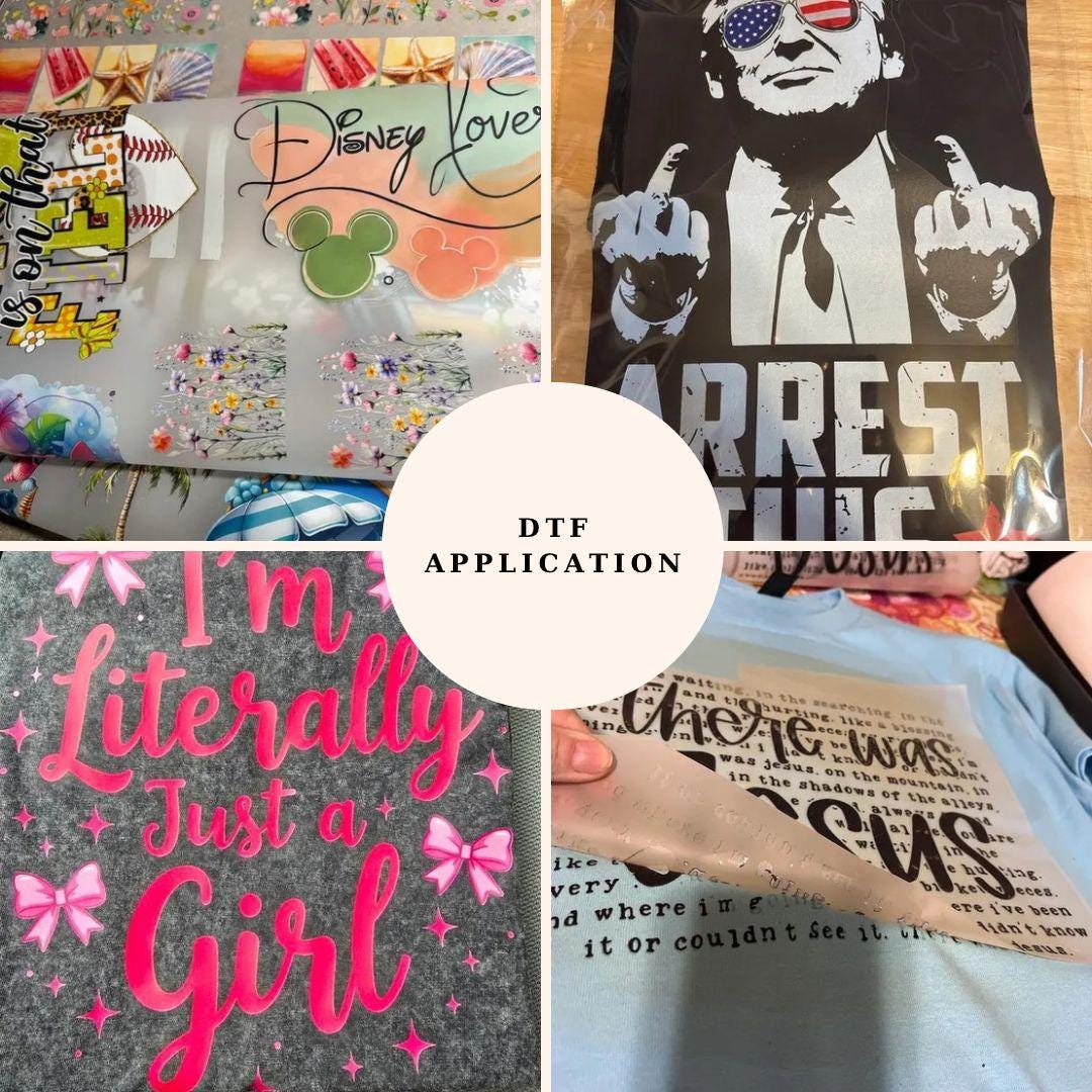 Let's Glow Crazy Ready to Press Heat Transfer Designs, Crazy Party DTF ...