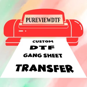 DTF Transfers, Dtf Gang Sheet, Custom Heat Transfer, Full Color Bulk, Dtf Transfer, Image Transfers, Custom, Ready for Press,DTF prints