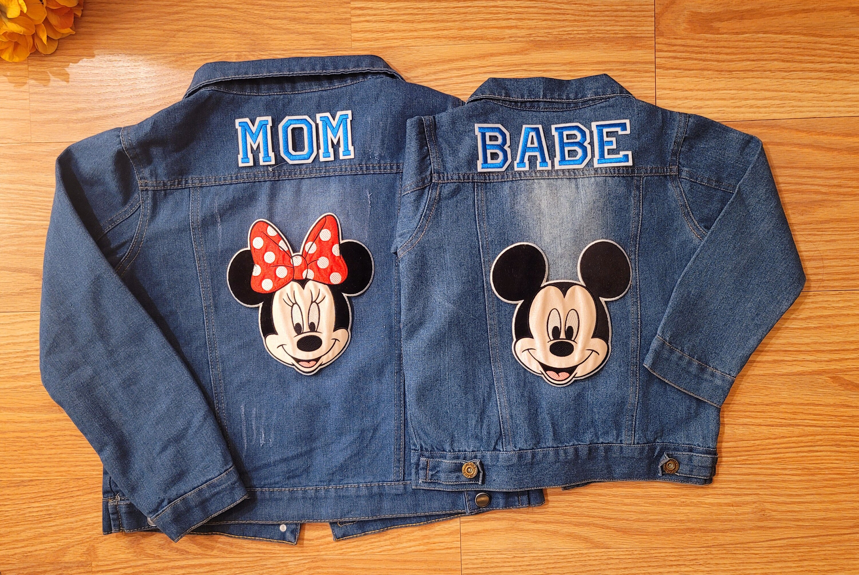 Minnie Mouse Jean Jackets for Kids Etsy UK