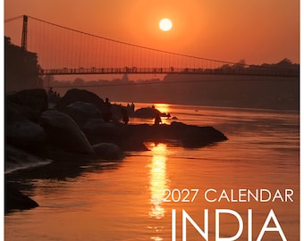 Calendrier mural Inde 2027 : Photographies de voyage et de nature