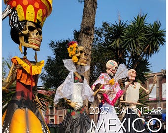 2027 Mexico Wall Calendar: Travel & Nature Photography