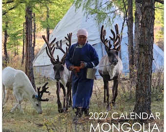 2027 Mongolia Wall Calendar: Travel & Nature Photography